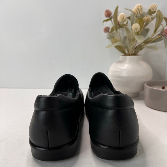 SAS Viva Leather Slip On Walking Loafer Black Women's 10W Buttery Soft - Picture 4 of 11
